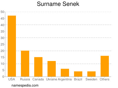 Familiennamen Senek