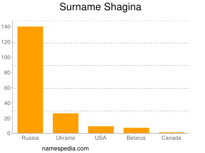 Familiennamen Shagina