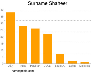 Familiennamen Shaheer