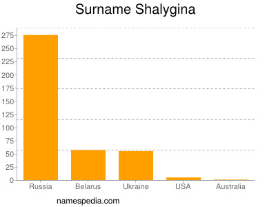 Surname Shalygina
