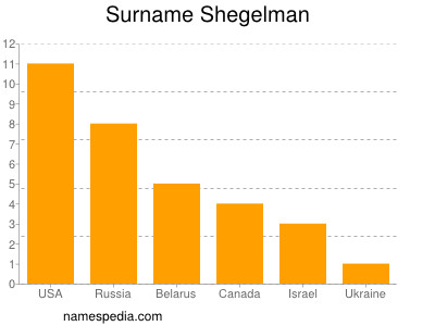Familiennamen Shegelman
