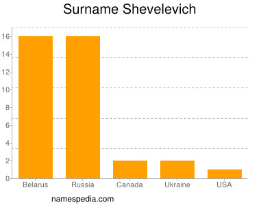 Familiennamen Shevelevich