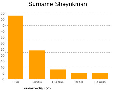 Familiennamen Sheynkman