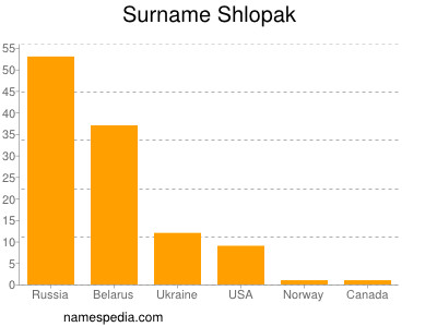 Familiennamen Shlopak