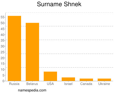 Familiennamen Shnek