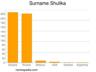 Familiennamen Shulika