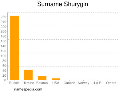 Familiennamen Shurygin