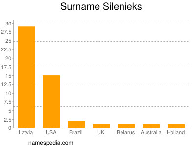 Familiennamen Silenieks