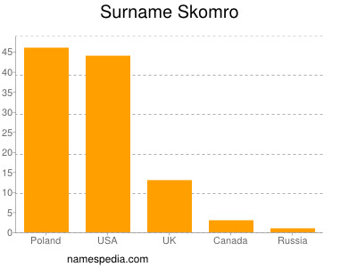 Familiennamen Skomro