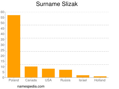 Familiennamen Slizak