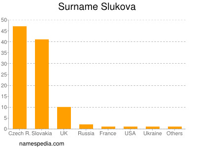Familiennamen Slukova