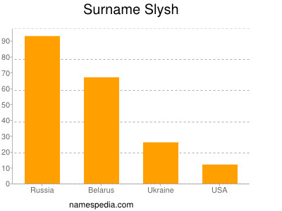 Familiennamen Slysh