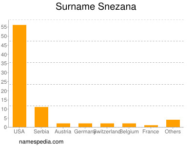 Familiennamen Snezana