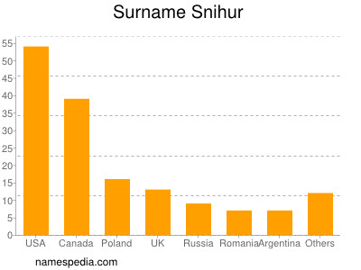 Familiennamen Snihur