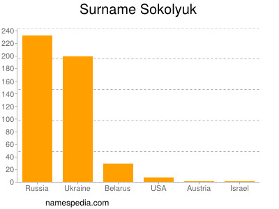 Familiennamen Sokolyuk