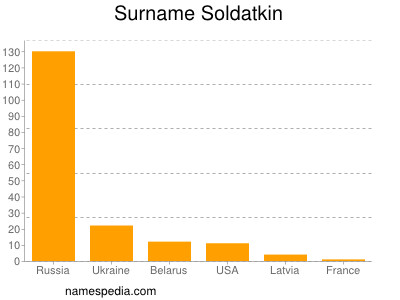 Surname Soldatkin