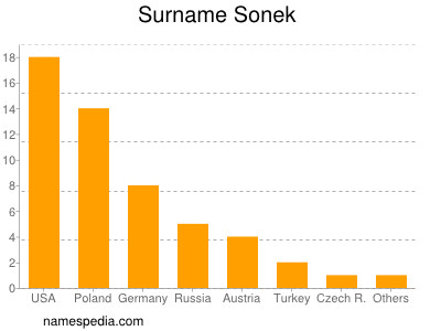Familiennamen Sonek