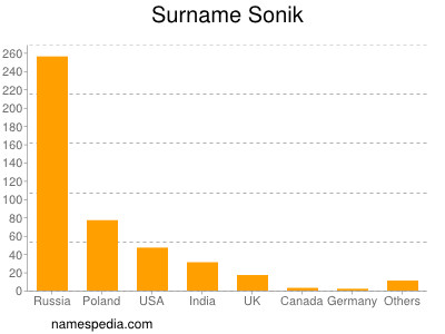 Familiennamen Sonik