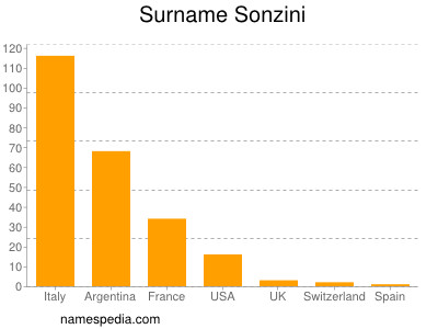 Surname Sonzini