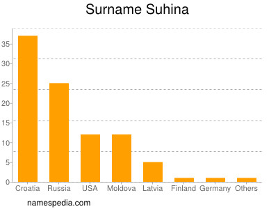Familiennamen Suhina