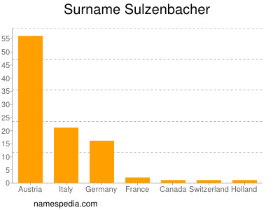Familiennamen Sulzenbacher