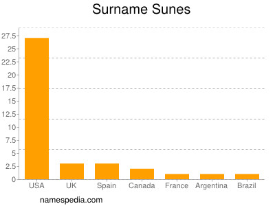 Familiennamen Sunes