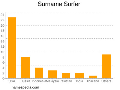 Familiennamen Surfer