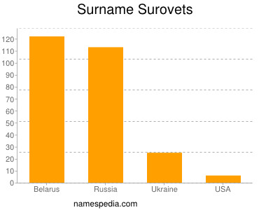 Familiennamen Surovets