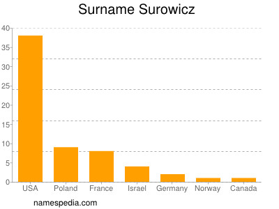 Familiennamen Surowicz