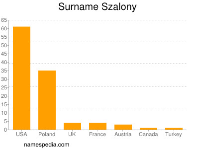 Familiennamen Szalony