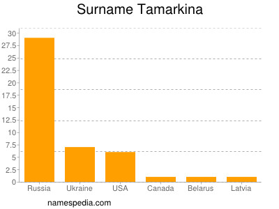 Familiennamen Tamarkina