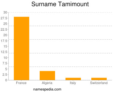 Surname Tamimount