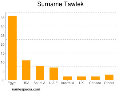 Familiennamen Tawfek