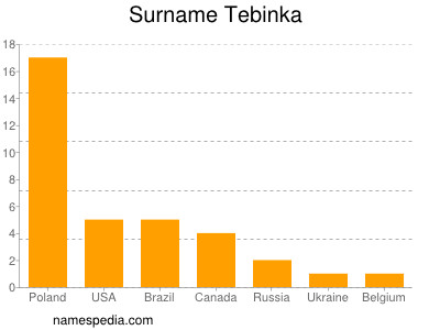 Surname Tebinka