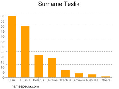 Familiennamen Teslik