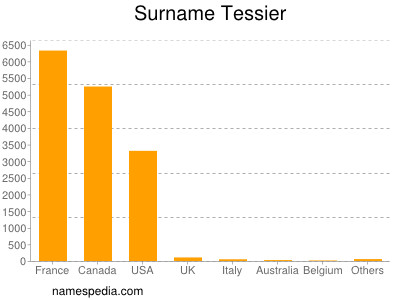 Familiennamen Tessier