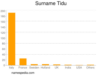 Familiennamen Tidu