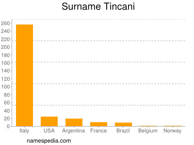 Familiennamen Tincani