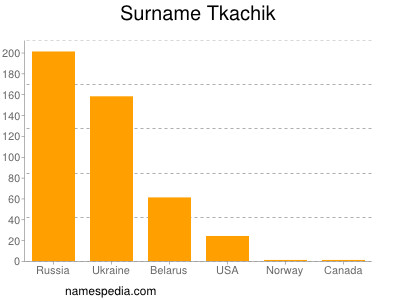 Familiennamen Tkachik