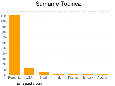 Familiennamen Todinca