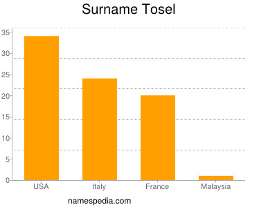 Surname Tosel