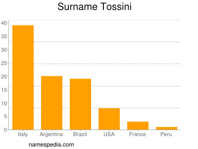 Familiennamen Tossini