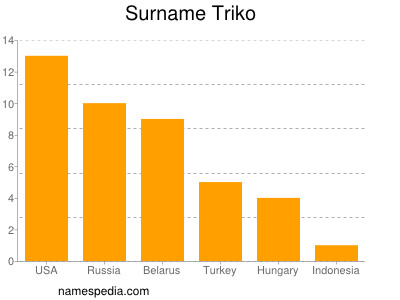 Familiennamen Triko