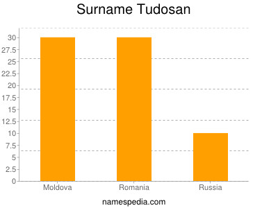 Familiennamen Tudosan