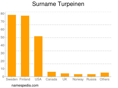 Familiennamen Turpeinen