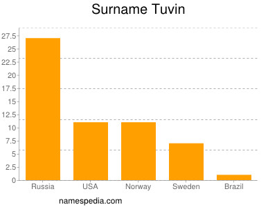 Familiennamen Tuvin