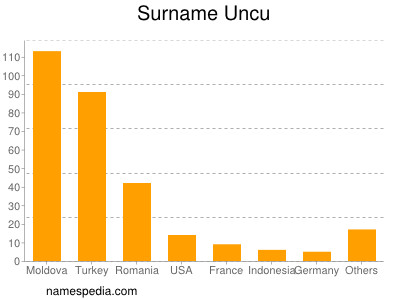 Familiennamen Uncu