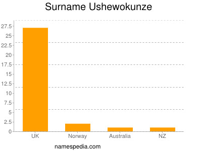 Familiennamen Ushewokunze