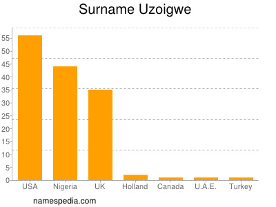 Familiennamen Uzoigwe