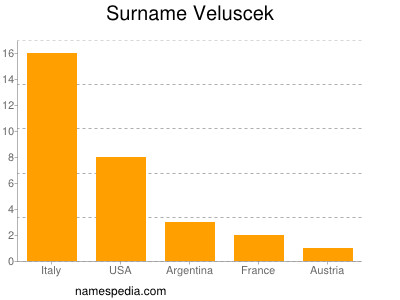 Surname Veluscek